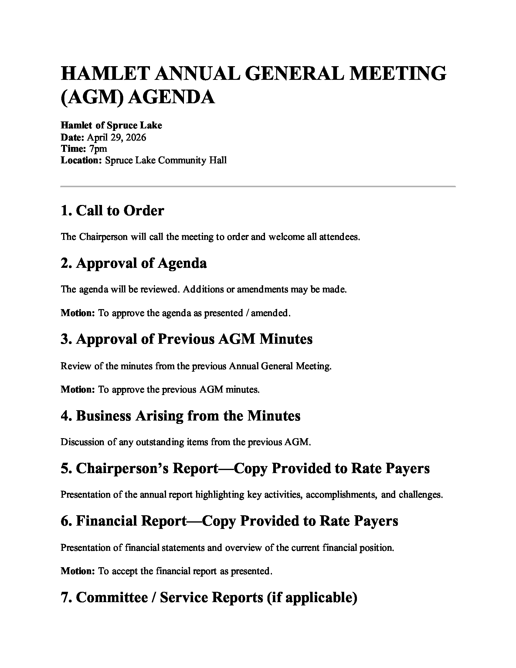 2026 Agenda Page 1