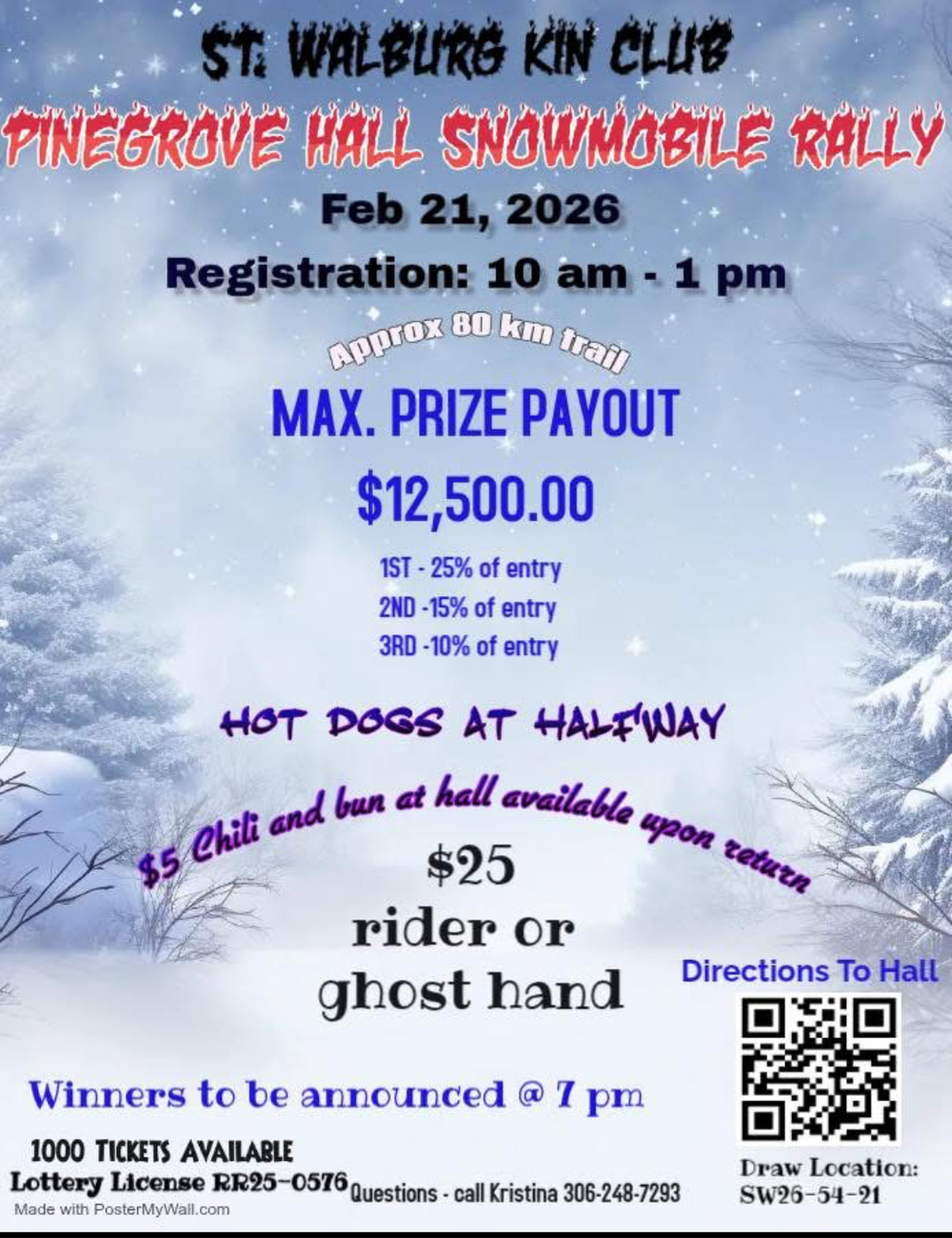 St.walburg Kin Club -Pinegrove Ski-doo Rally