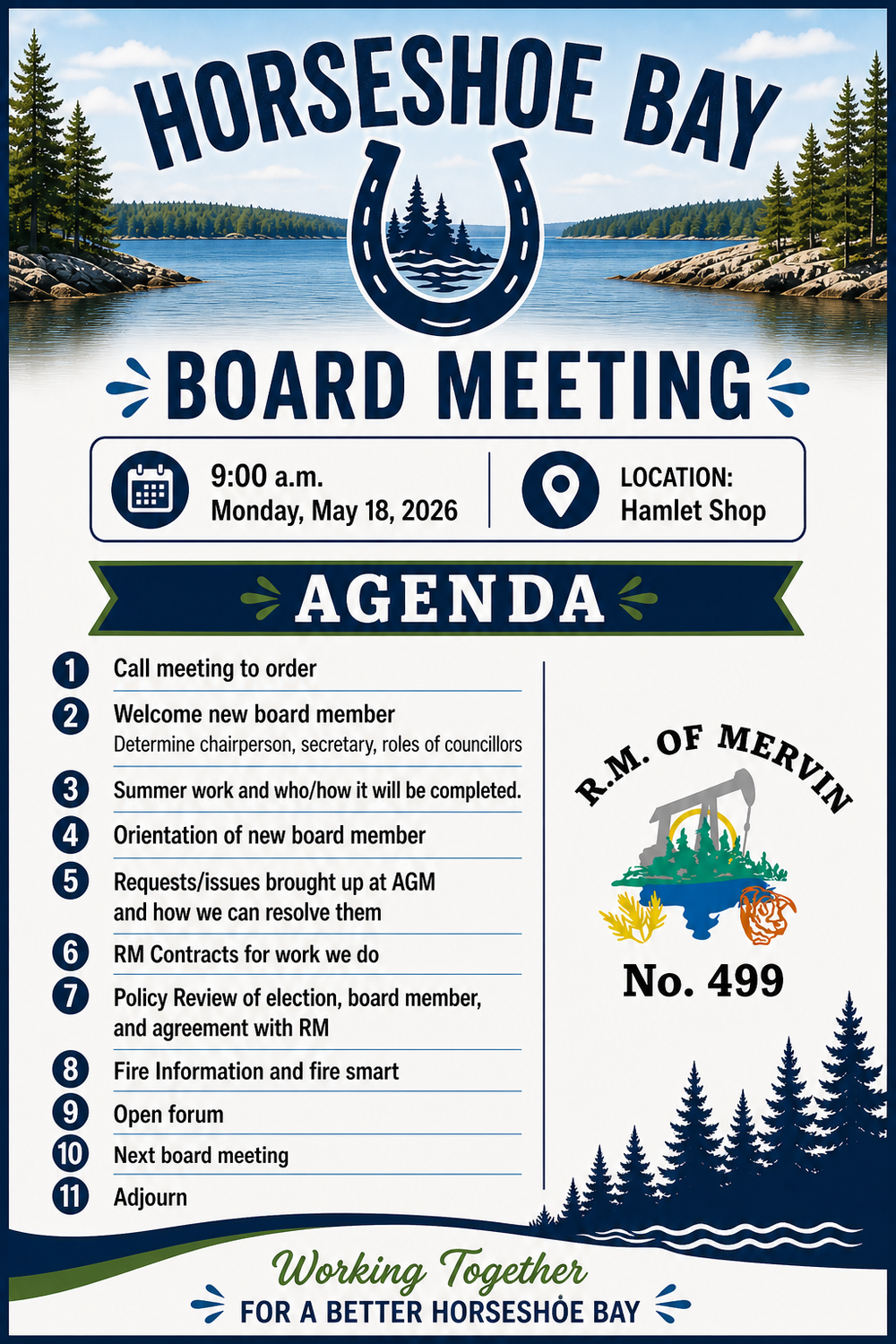 Horseshoe Bay Board Meeting