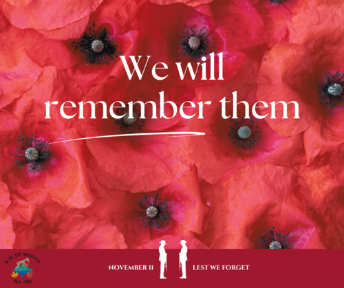 Closed for Remembrance Day