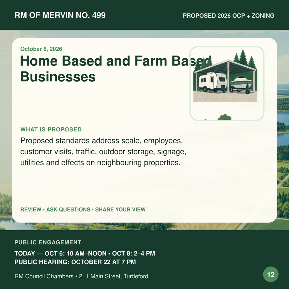 Home Based and Farm Based Businesses