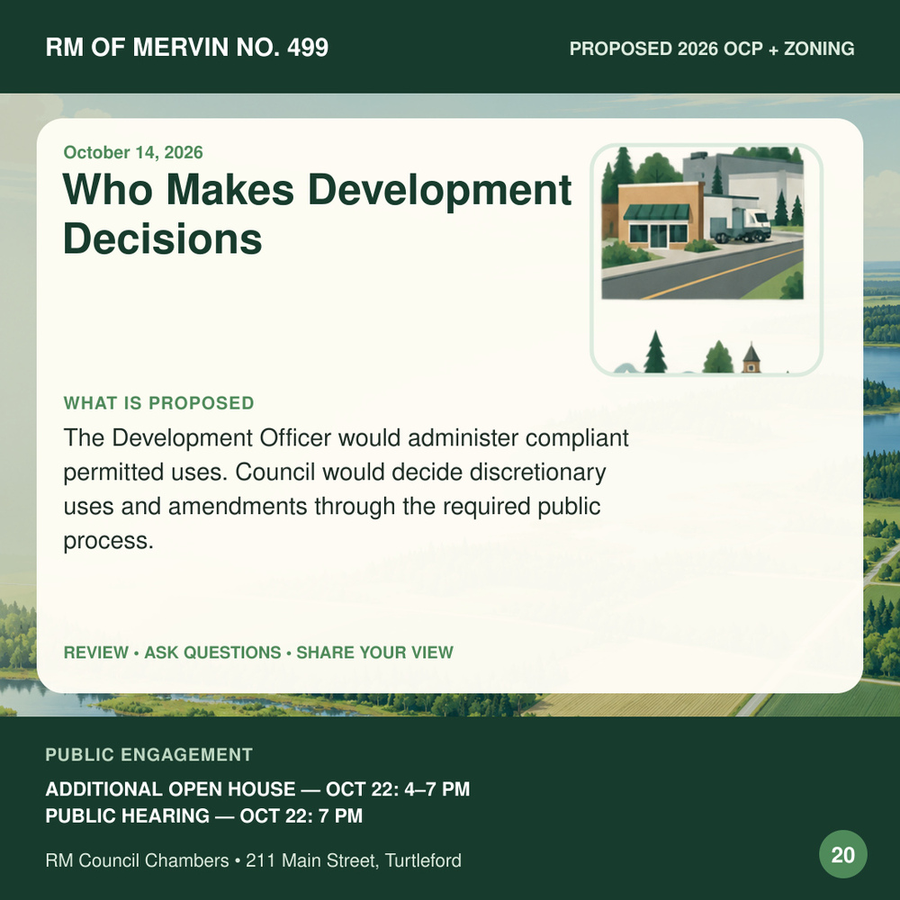 Who Makes Development Decisions