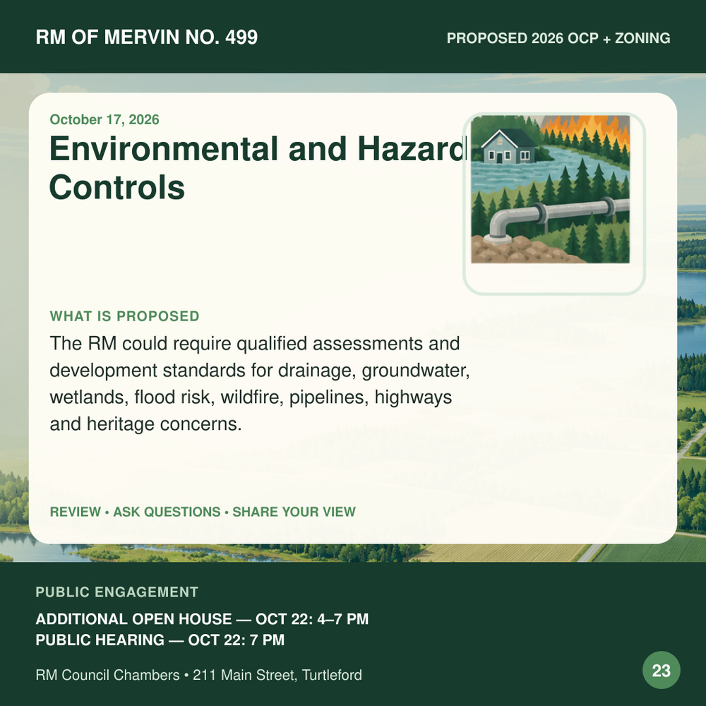 Environmental and Hazard Controls