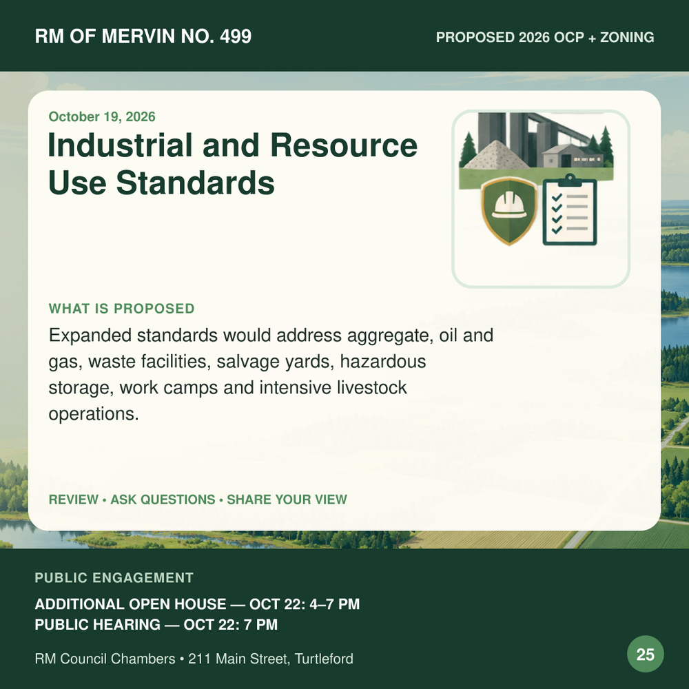Industrial and Resource Use Standards