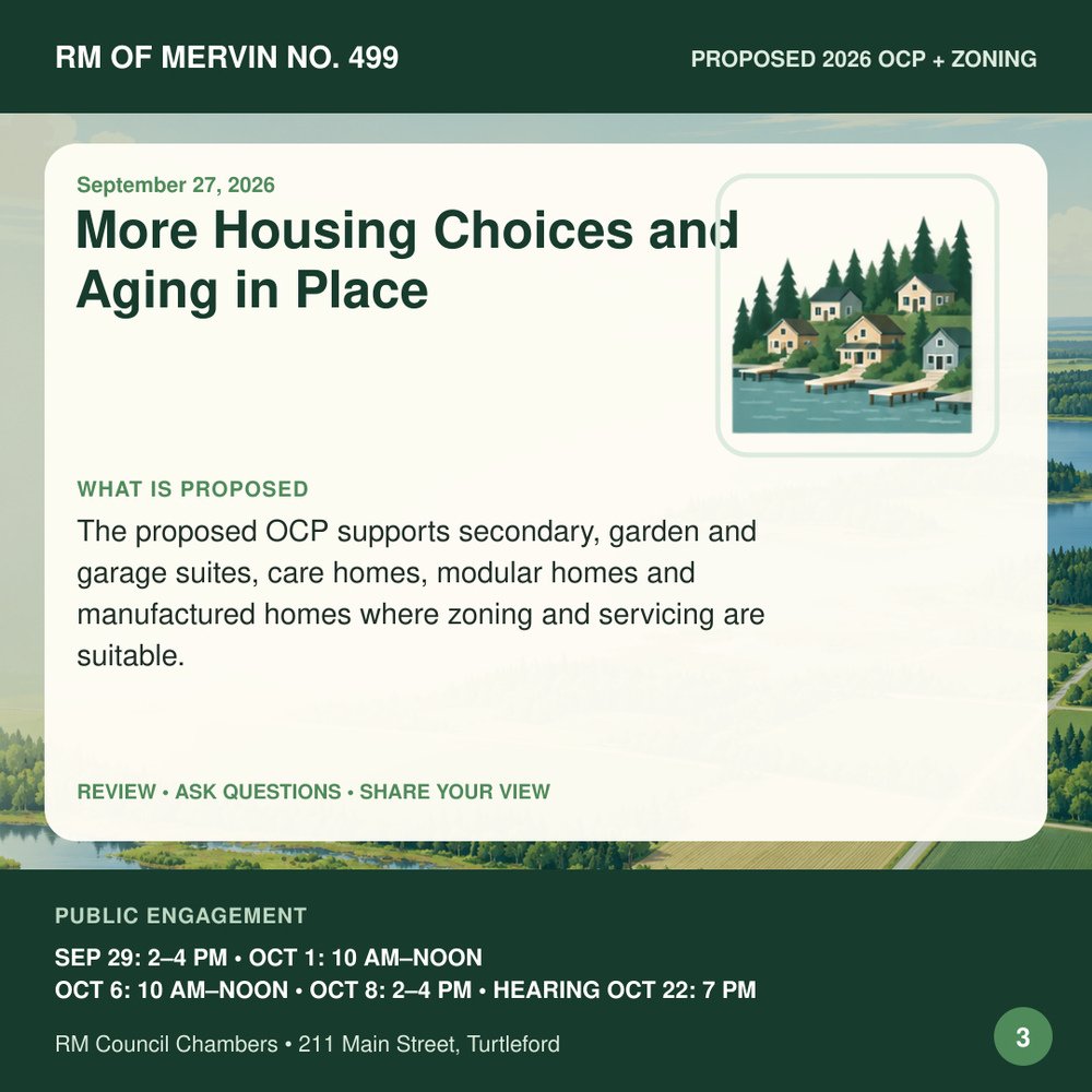 More Housing Choices and Aging in Place