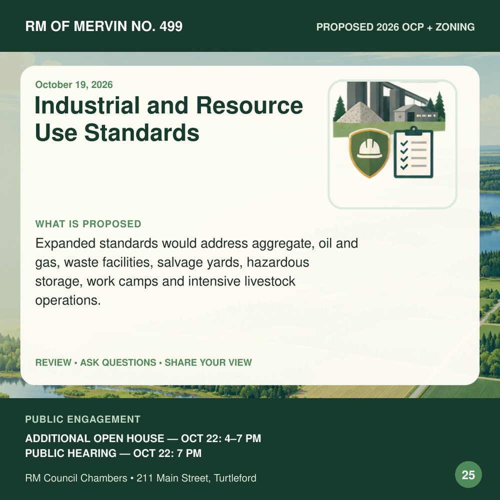 Industrial and Resource Use Standards