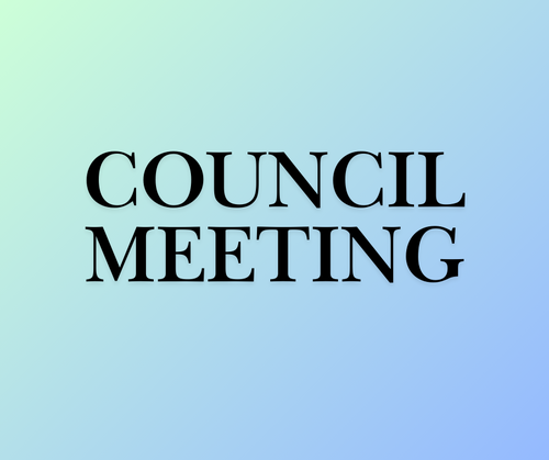 Change of Council Meeting Dates