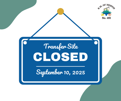 Transfer Site Closed - September 10, 2025